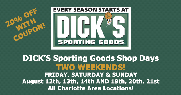 Shop Days at DICK'S Sporting Goods
