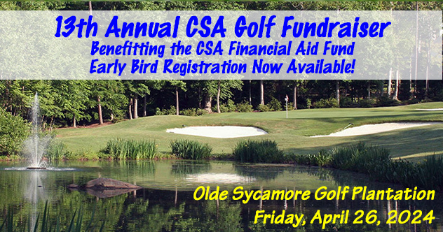 CSA Golf Event Registration Open!